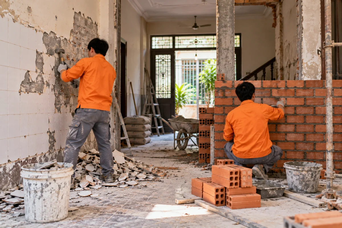 Cải tạo nhà cũ – Nhà Đẹp 24h
